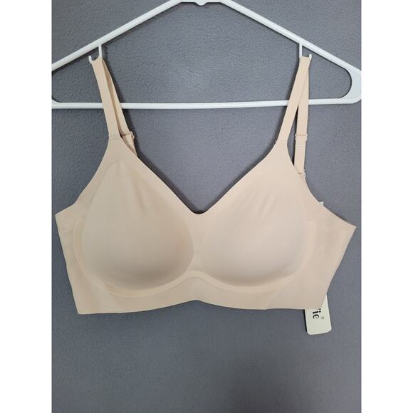 Vertvie Womens Seamless Bra No Underwire Comfort Push Up Bra Buttery Soft Medium - Picture 3 of 6